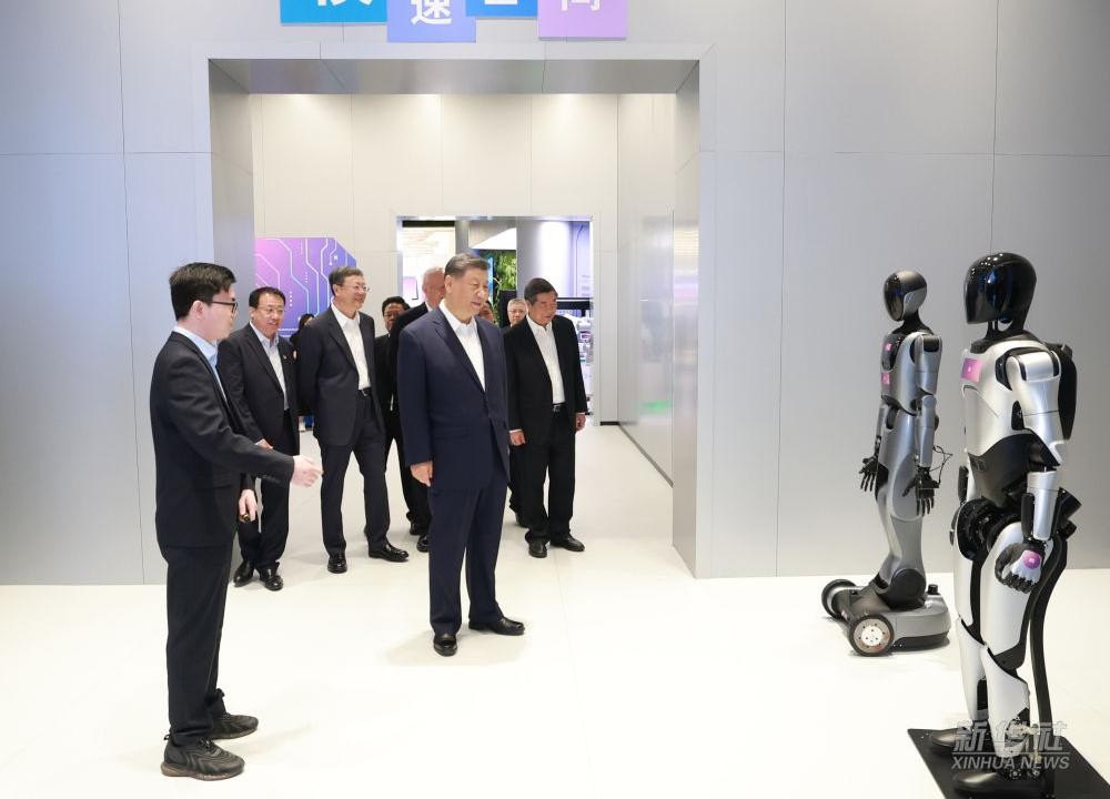 习近平总书记到上海调研，jinnianhui今年会代表具身智能行业汇报进展
